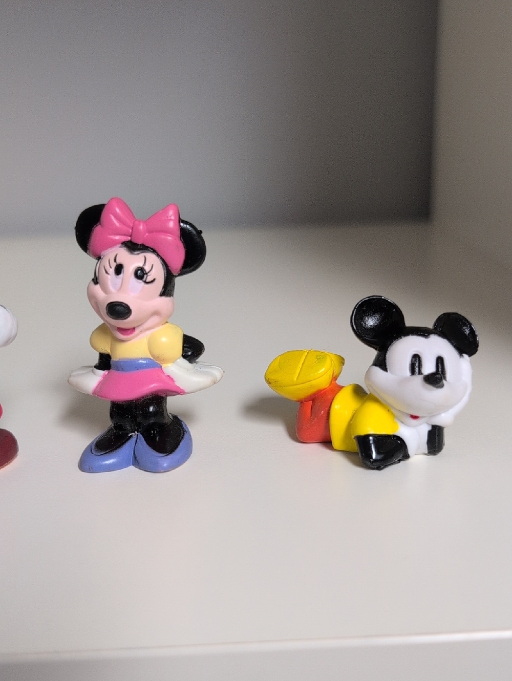 Vintage Mickey Mouse And Friends Mini Rubber Figures 4 Pieces Y2K Disney - Picture 3 of 6